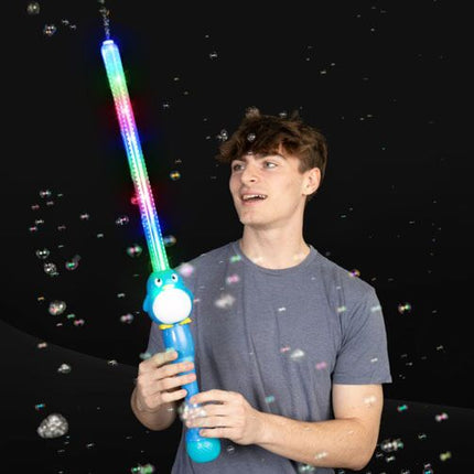28 Inches Light Up Led Penguin Bubble Sword