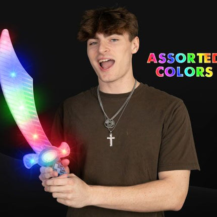 Light Up Crystal Pirate Sword