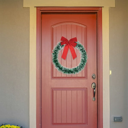 16" Frosted Pine Wreath