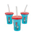 Fun Mini Dr. Seuss The Cat in the Hat Cups with Lids & Straws - 12 Per Pack