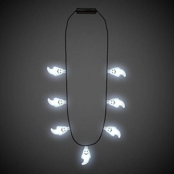 LED Light Up Ghost Necklace