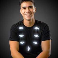 LED Light Up Ghost Necklace