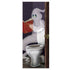 30" x 72" Ghost Restroom Door Cover