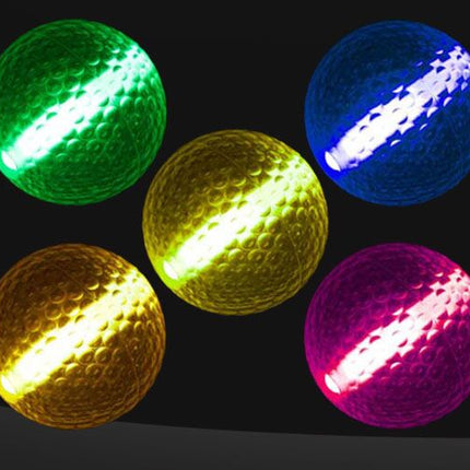 Glow Golf Balls - Assorted 5 Per Pack