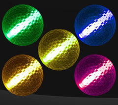 Glow Golf Balls - Assorted 5 Per Pack