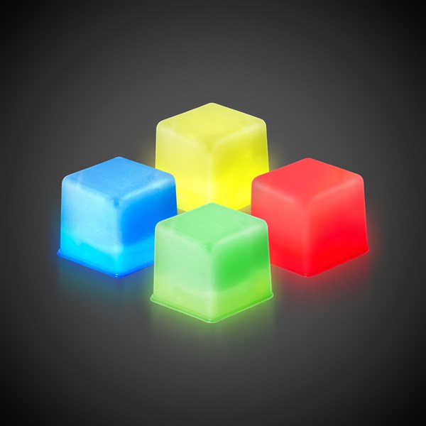 Glow Ice Cubes - 4 Per Pack
