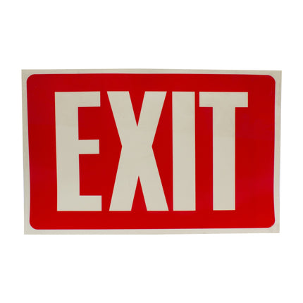 Glow In the Dark Exit Sign