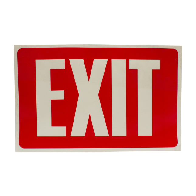 Glow In the Dark Exit Sign