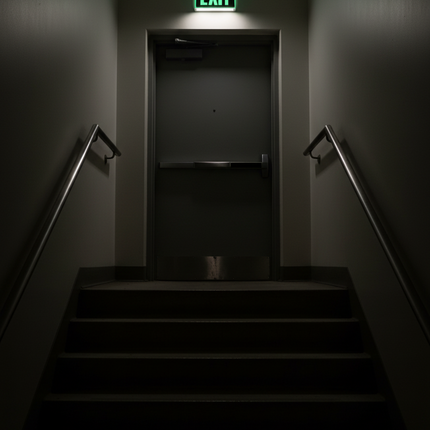 Glow In the Dark Exit Sign