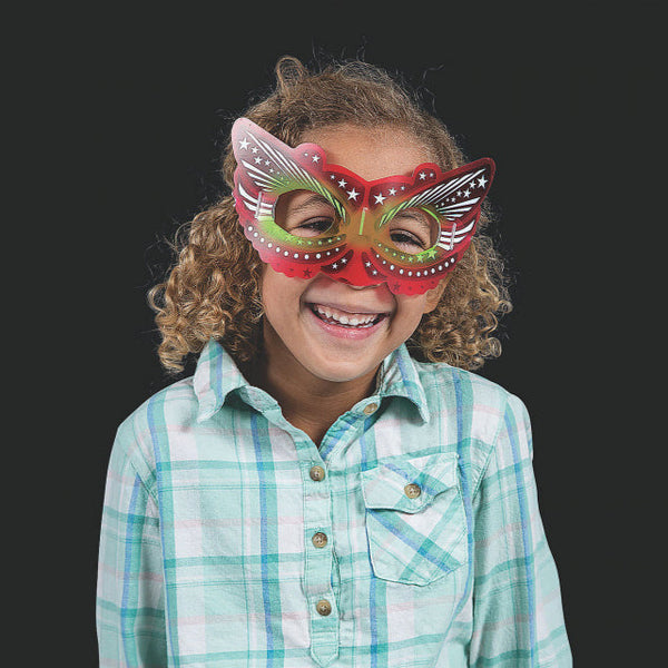 Glow In The Dark Masquerade Eye Masks