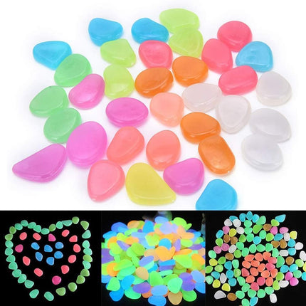Glow in The Dark Garden Rocks And Pebbles