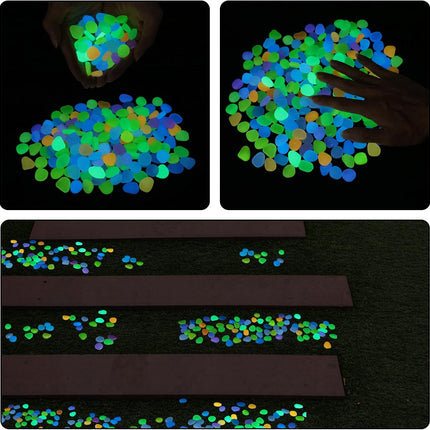 Glow in The Dark Garden Rocks And Pebbles
