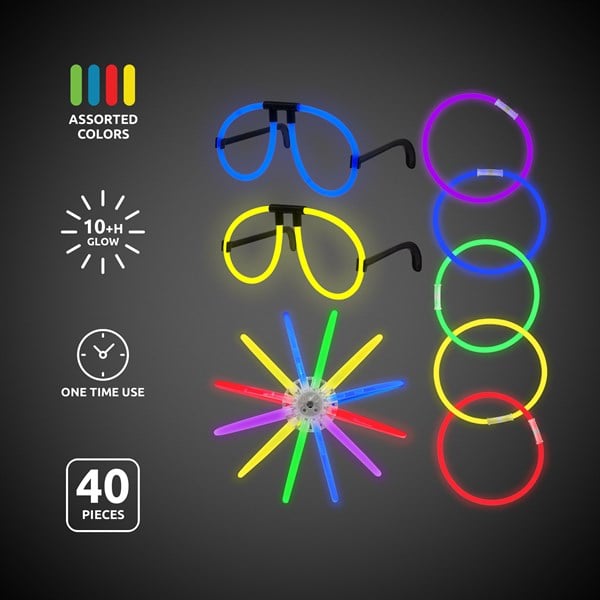 Supreme Glow Mega Party Accessories Pack - Assorted
