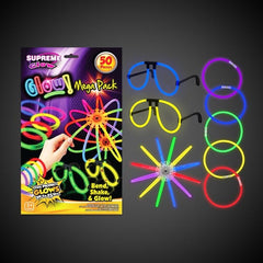 Glow Mega Party Accessories - 50 Assorted Pack