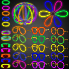 Glow Party Accessories - 200 Assorted Per Pack