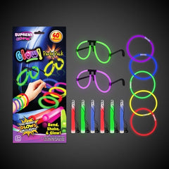 Glow Party Accessories - 40 Assorted Per Pack