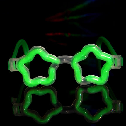 Glow Star Shaped Eye Glasses
