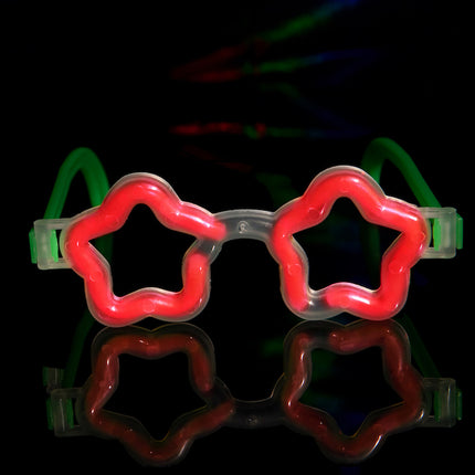 Glow Star Shaped Eye Glasses