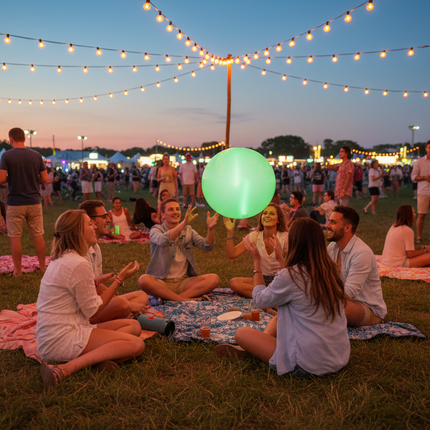 Glow in the Dark Green 24" Beach Ball

