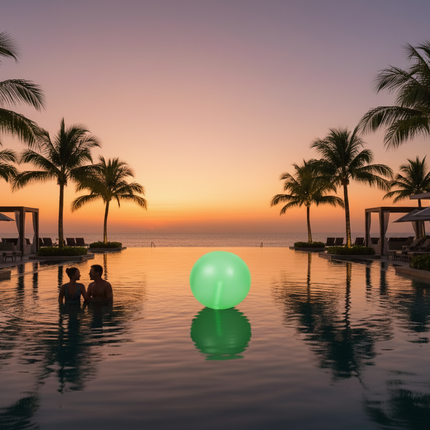 Glow in the Dark Green 24" Beach Ball

