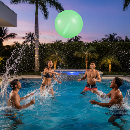 Glow in the Dark Green 24" Beach Ball
