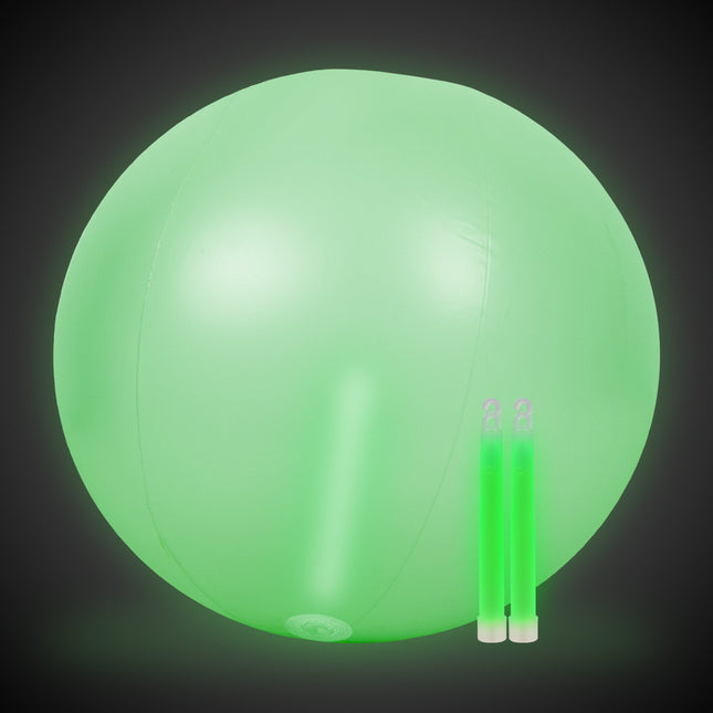 Glow in the Dark Green 24" Beach Ball
