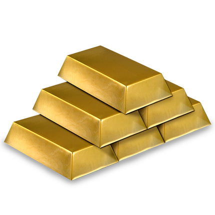 Gold Bar Decorations

