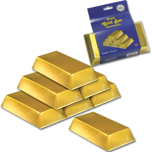 Gold Bar Decorations
