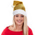 Gold Santa Hat
