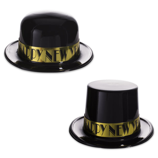 Gold Showboat New Year Party Kit For 100 Guests