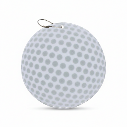 Golf Ball Plastic 2 1/2" Medallion
