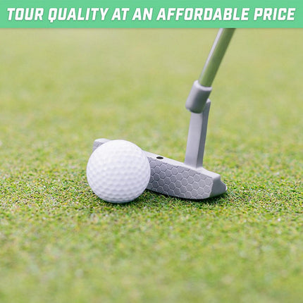Gosports Gs2 Tour Golf Putter - 34" Right-Handed Mallet Putter With Oversized Fat Grip And Milled Face