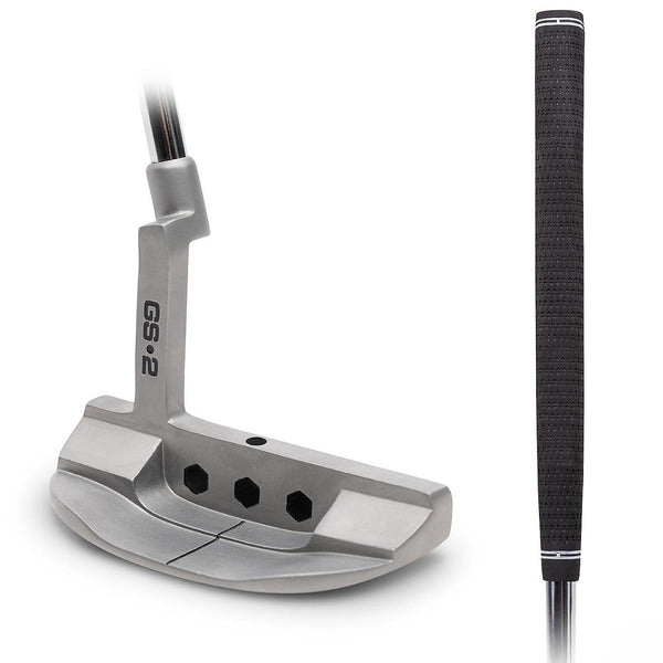 Gosports Gs2 Tour Golf Putter - 34 Right-Handed Mallet Putter With Pistol Grip And Milled Face