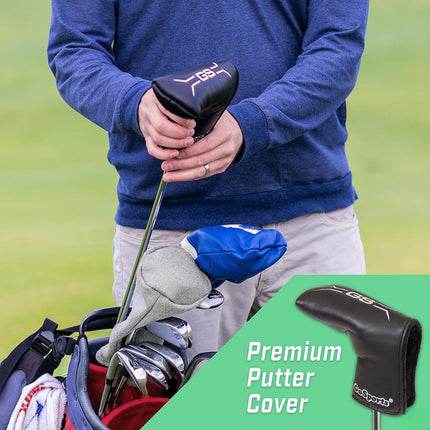Gosports Gs2 Tour Golf Putter - 34" Right-Handed Mallet Putter With Pistol Grip And Milled Face