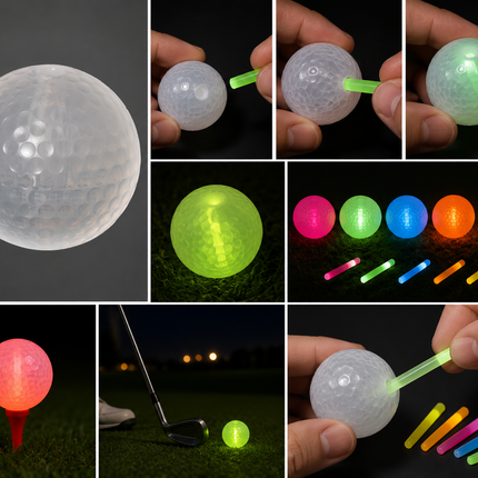 1.5" Glow Sticks for Night Golf

