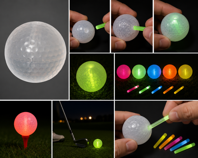 1.5" Glow Sticks for Night Golf
