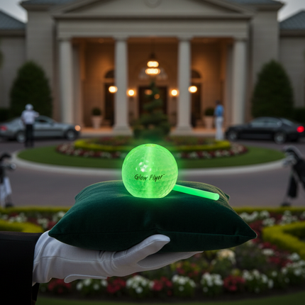 Green Glow Flyer Golf Ball