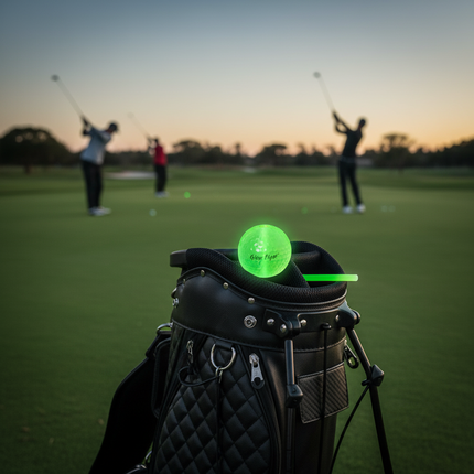 Green Glow Flyer Golf Ball