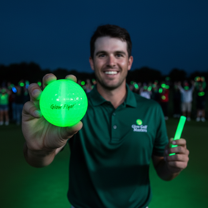 Green Glow Flyer Golf Ball
