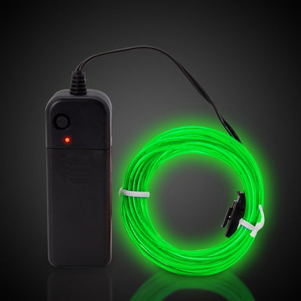 Green EL Wire - 3 Yards Long