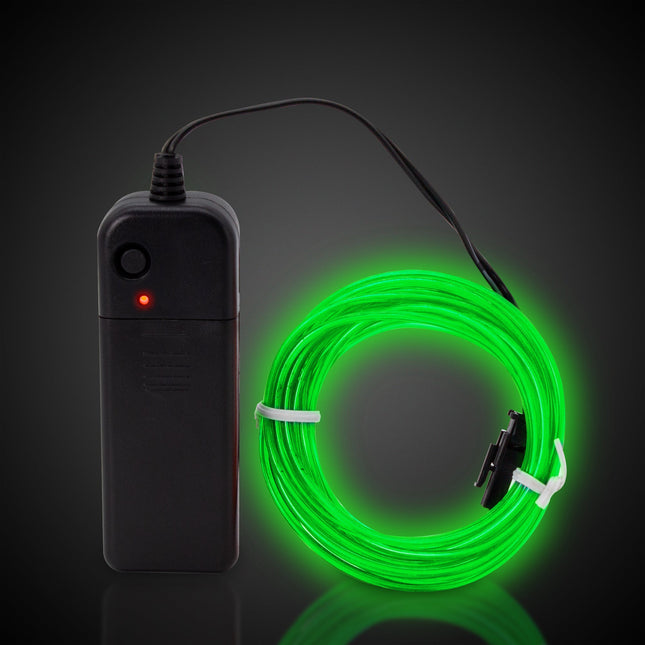 Green EL Wire - 3 Yards Long