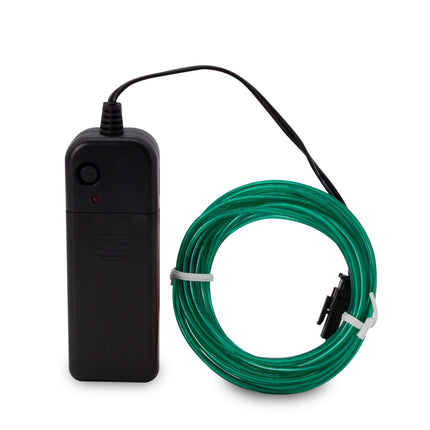 Green EL Wire - 3 Yards Long