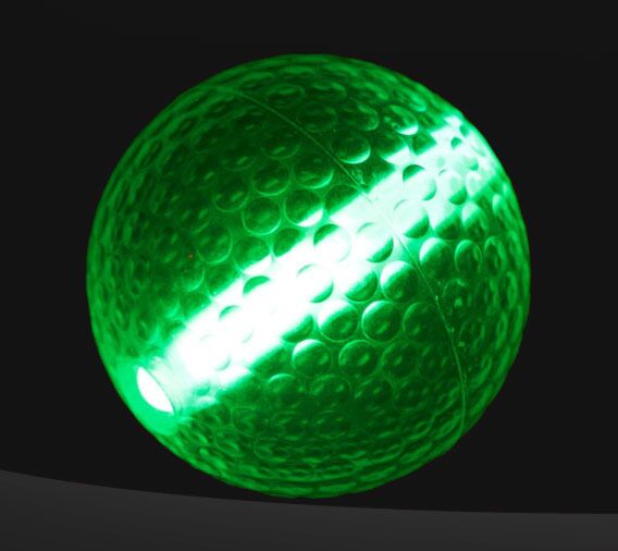 Green Glow Golf Ball