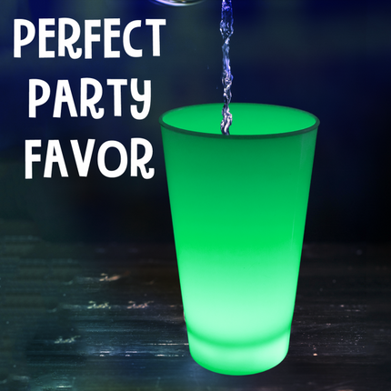 Green Glow In The Dark LED Light Up 12 Oz Cup