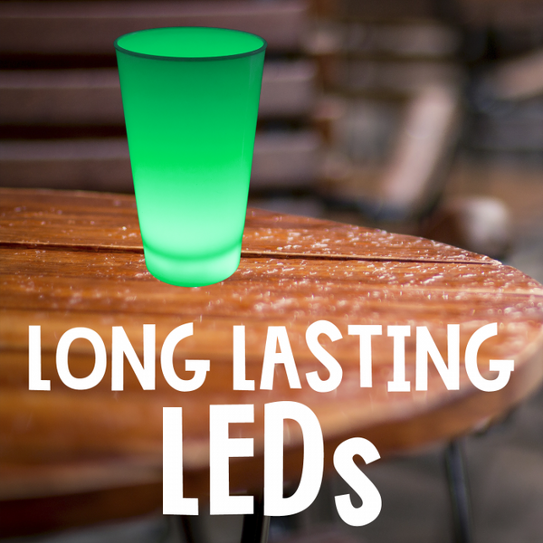 Green Glow In The Dark LED Light Up 12 Oz Cup
