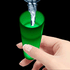 Green Glow In The Dark LED Light Up 2 Oz Shot Glasses