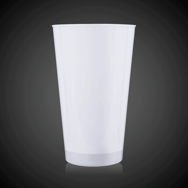 Green LED Light Up 16 Oz Pint Glass