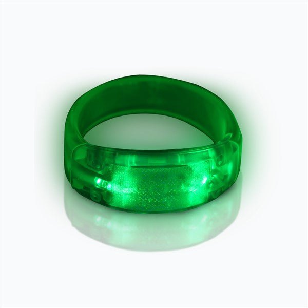 Green LED Bangle Bracelet