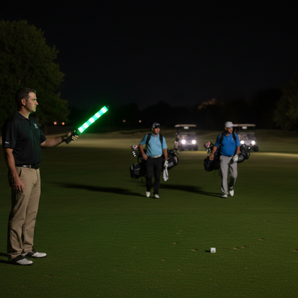 LED Green Patrol Wand