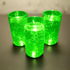 Green LED Light Up 1.5 Oz Shooter Glasses